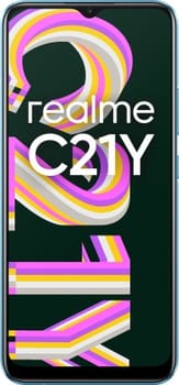 Realme C21Y(4GB 64GB)Cross Blue(Refurbished)