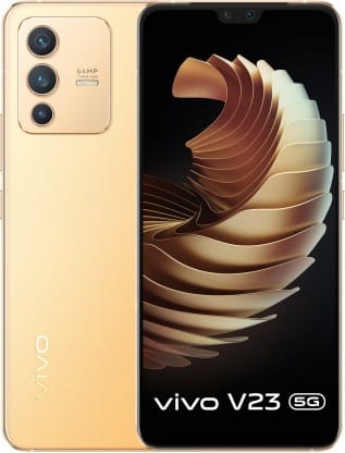Vivo V23 5G (8GB 128GB) Sunshine Gold(Refurbished)