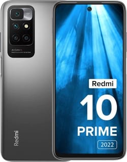 Redmi 10 Prime 2022 (4GB 64GB ) Phantom Black(Refurbished)