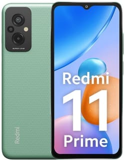 Redmi 11 Prime (4GB 64GB ) Playful Green(Refurbished)